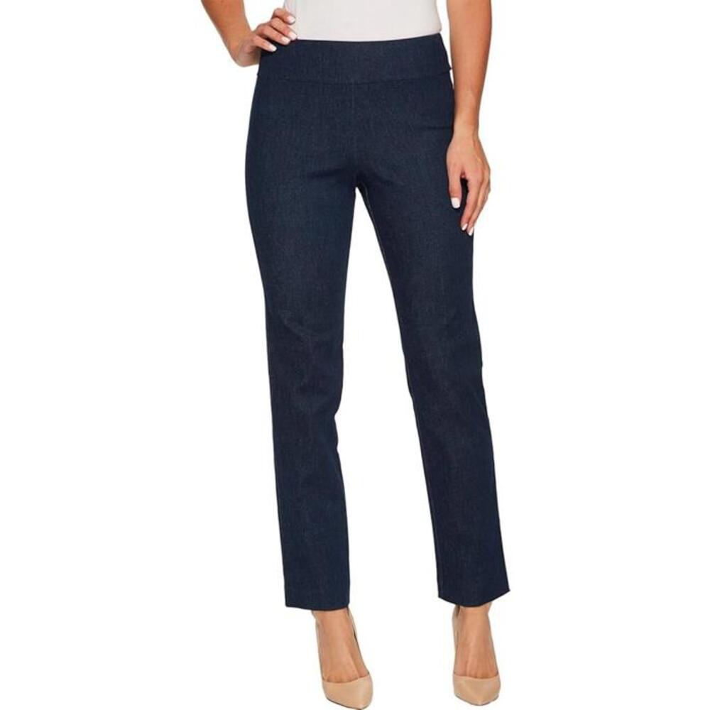 Krazy Larry Women's size 6 Pull-On Denim Ankle Pants - Blue